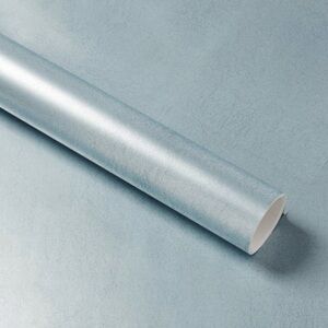 Blue Metallic Leaf Wallpaper -Threshold